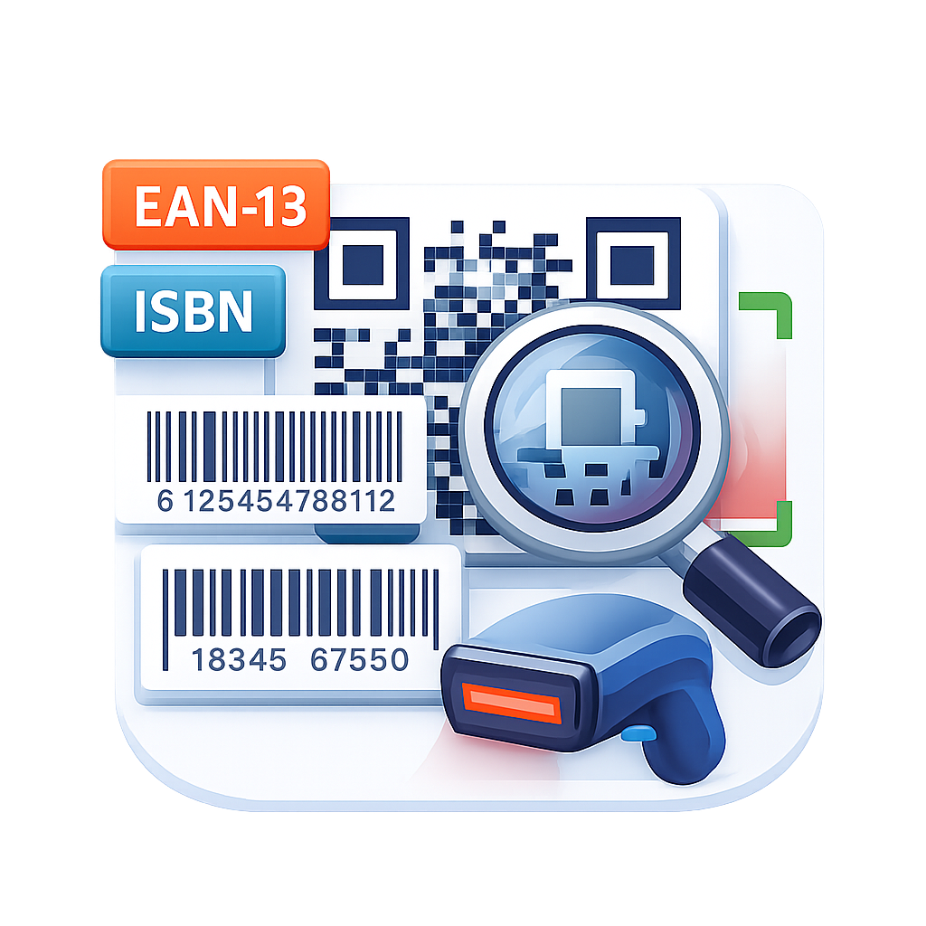 Decodificador de QR e código de barras online